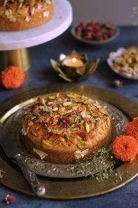 Motichoor Mava Cake