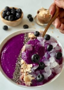 Jamun Coconut Smoothie Bowl