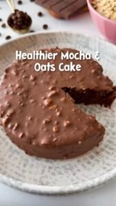Healthier Mocha Oats Cake