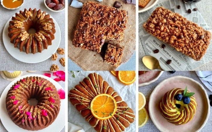 Whole-wheat & Jaggery Tea-Time Cakes – Eggfree