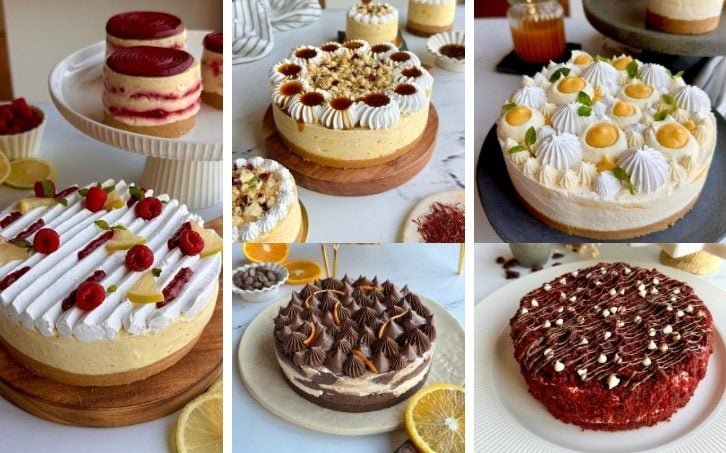 Commercial No-bake Cheesecakes – Eggfree