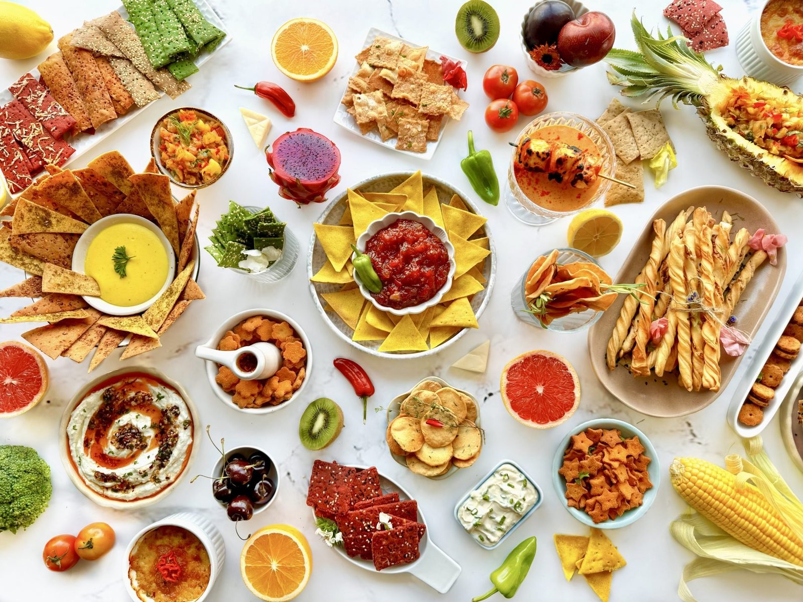 Dips and Crackers – Eggfree