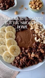 4-Ingredient Chocolate Peanut Butter Smoothie